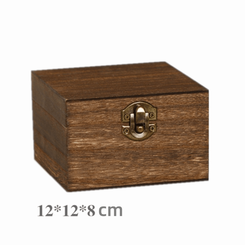 Vintage Collectible Show - Boîtes d'emballage cadeaux en bois polyvalentes,