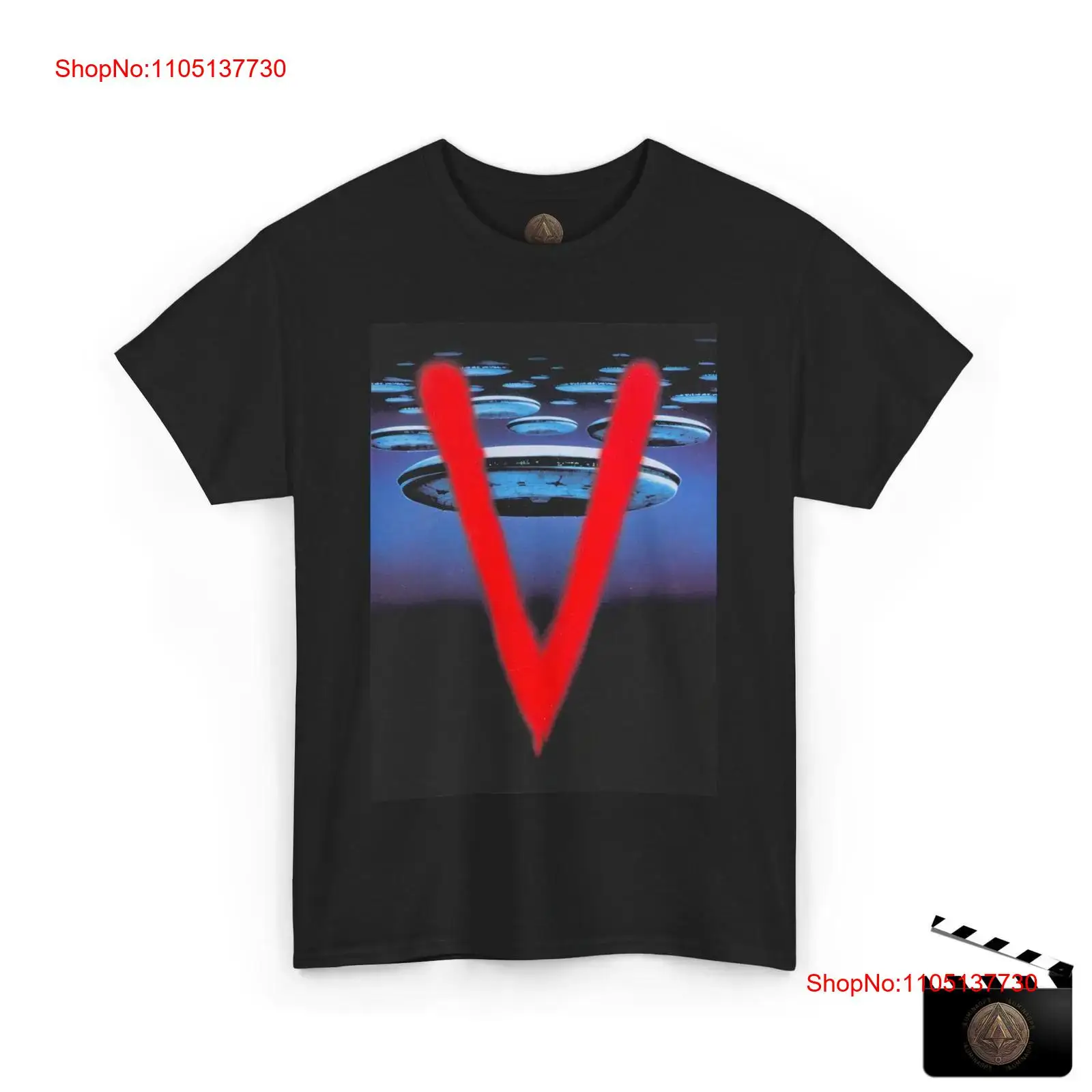 Vintage Collectible Show - V UFO t-shirt pour visiteurs rétro