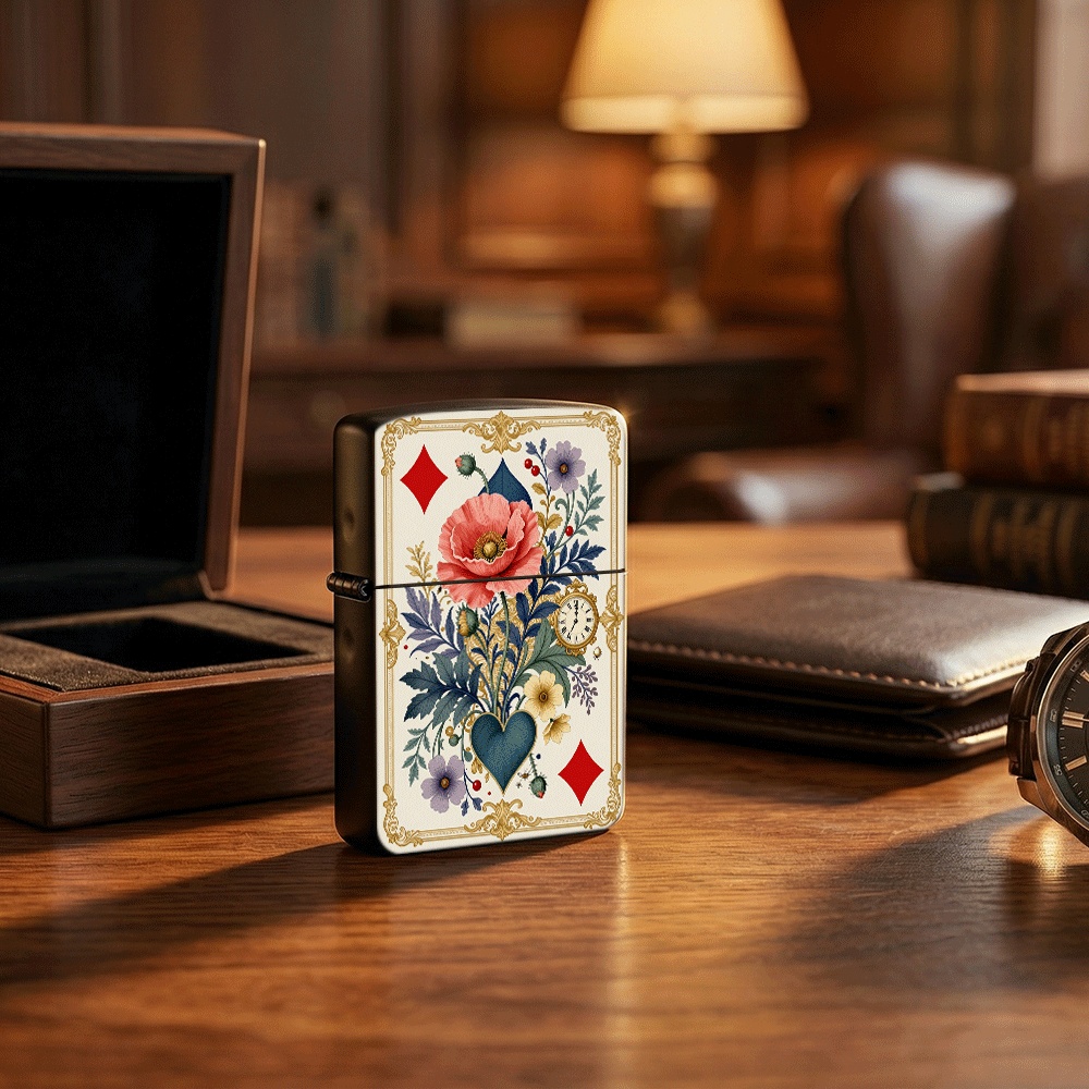 Vintage Collectible Playing Cards - Briquet vintage style carte de tarot