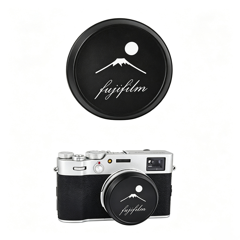 Lens Cap Vintage - Capuchon d'objectif en métal Vintage pour