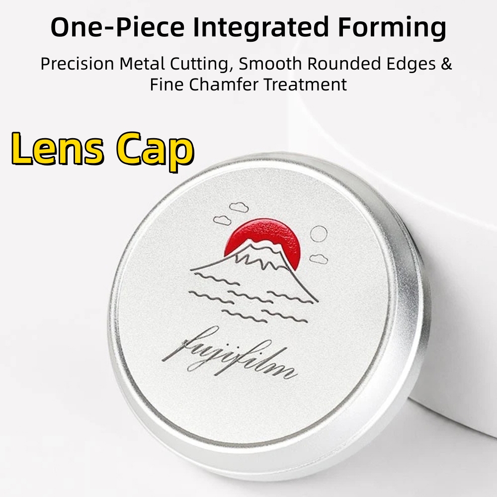 Lens Cap Vintage - Nouveau capuchon d'objectif en métal, couvercle