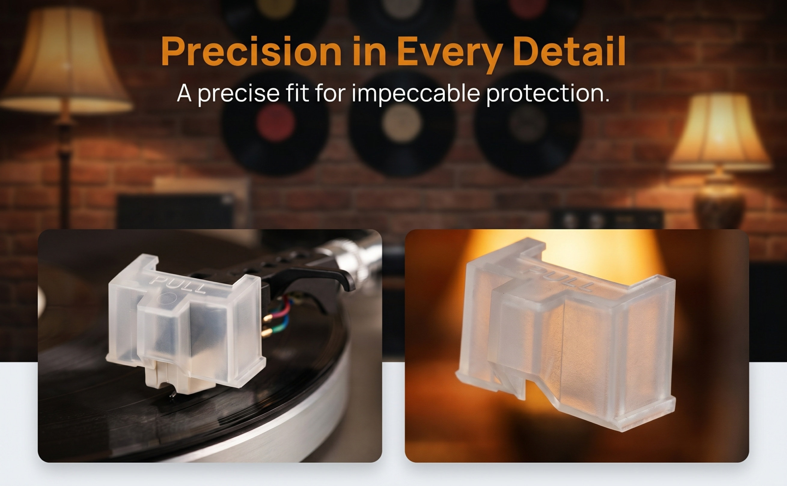 Record Player Needle - 2 pièces de protections pour aiguilles