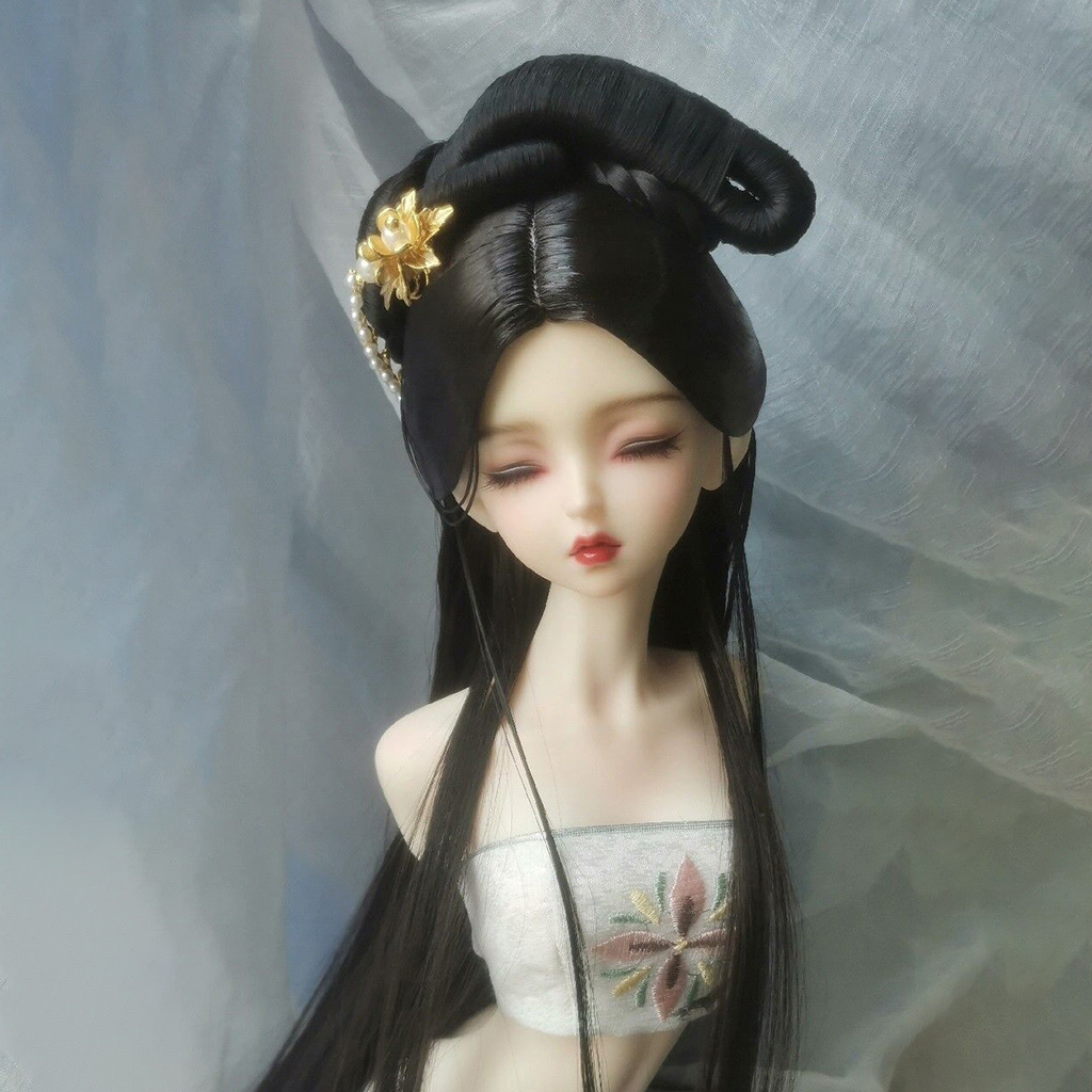 Vintage Collectible And Vintage Dolls - 1/4 1/3 BJD poupée perruques chinois
