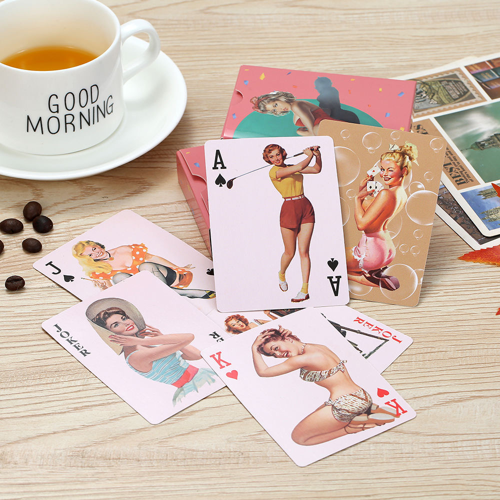 Vintage Collectible Playing Cards - Cartes à jouer de beauté de