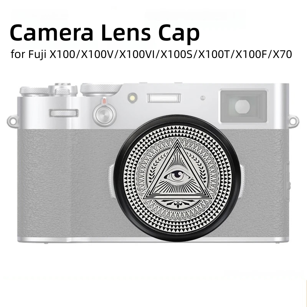 Lens Cap Vintage - Capuchon d'objectif d'appareil photo vintage en