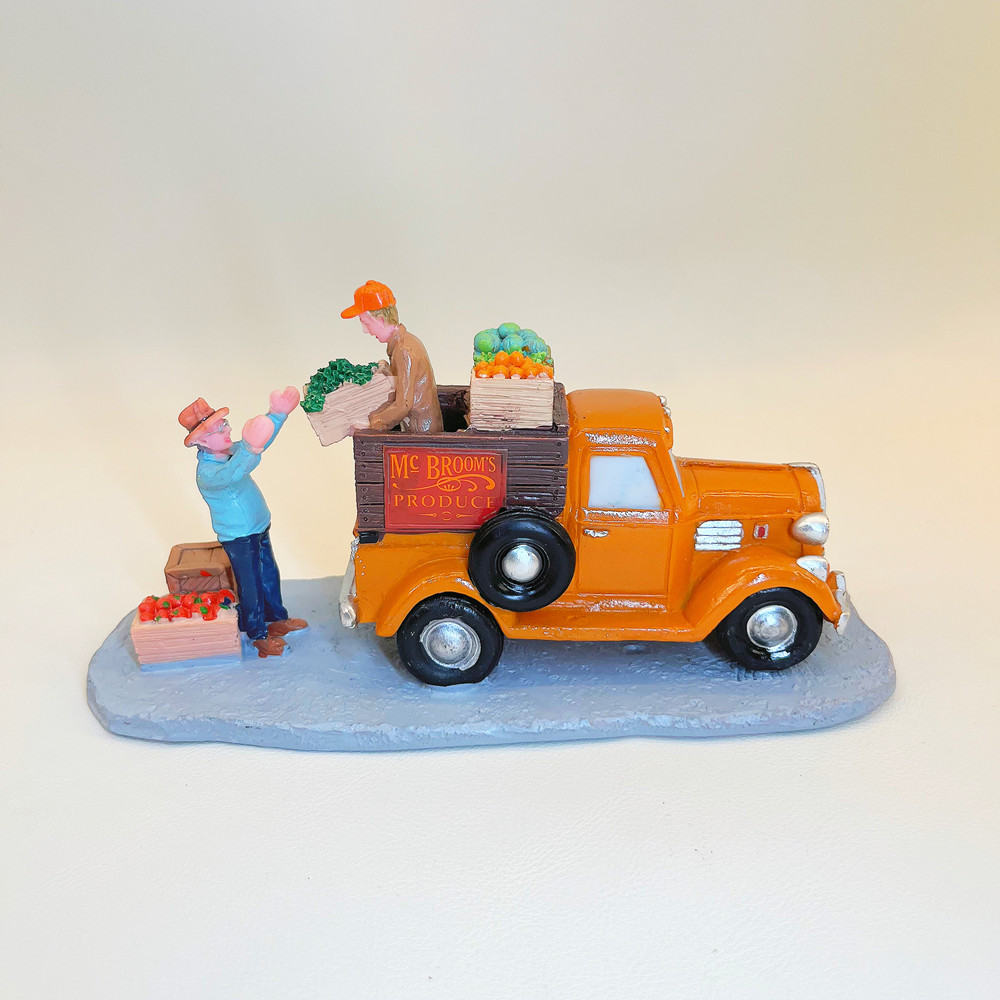 Vintage Collectible Trucks - Figurine en résine représentant un camion