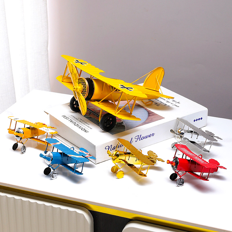 Modèle d'avion vintage en méta - Vintage Collectible Furniture avis et prix