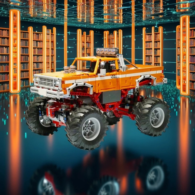 1683 pièces MOC Technic, modèl - Vintage Collectible Trucks avis et prix