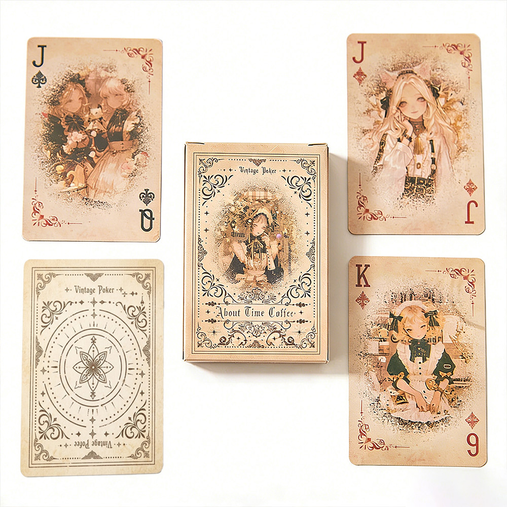 Jeu de cartes vintage sur le t - Vintage Collectible Playing Cards avis et prix