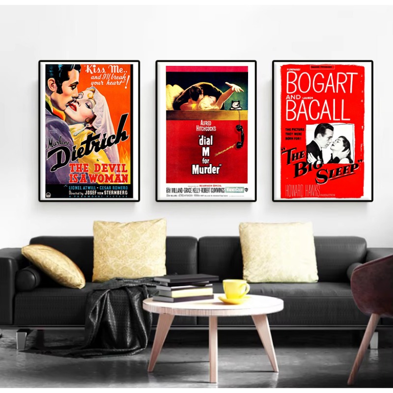 Affiche de collection de films - Vintage Collectible Furniture avis et prix