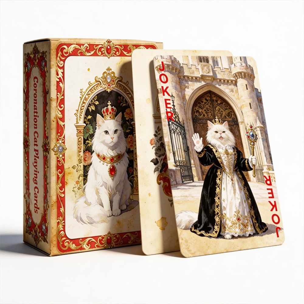 54 cartes à jouer vintage, mot - Vintage Collectible Playing Cards avis et prix
