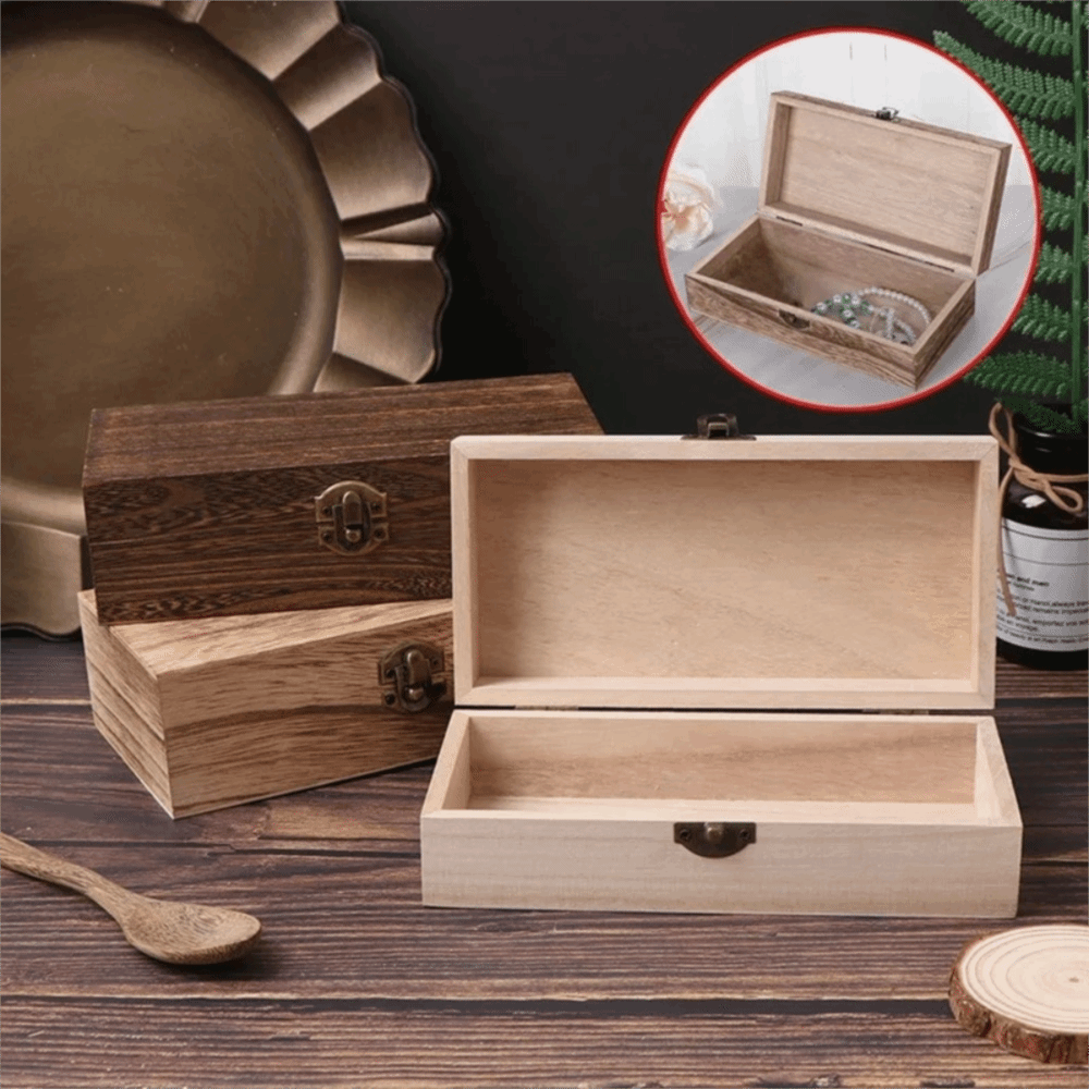 Boîtes cadeaux en bois robuste - Vintage Collectible Show avis et prix